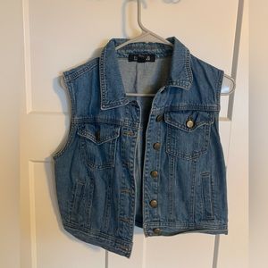 Denim Forever 21 Vest, size M